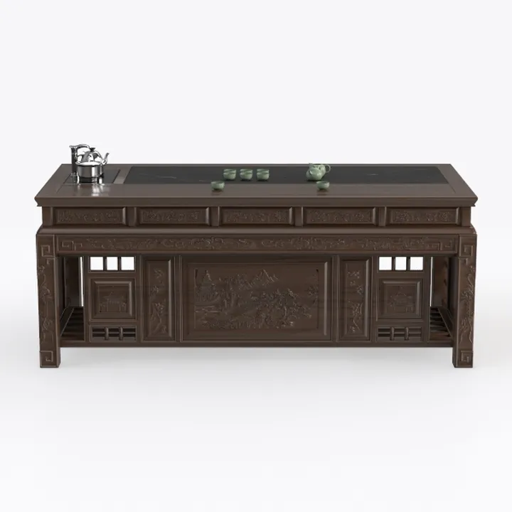 OKD Farmhouse Lift Top Coffee Table with Sliding