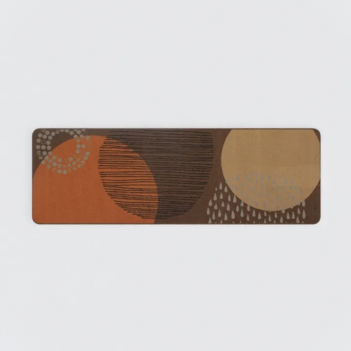 Modern Abstract Pattern Fabric Runner Rug 3D Model