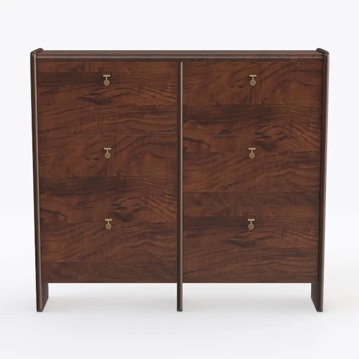 Rustic Brown Dresser for Bedroom, Wide Wood