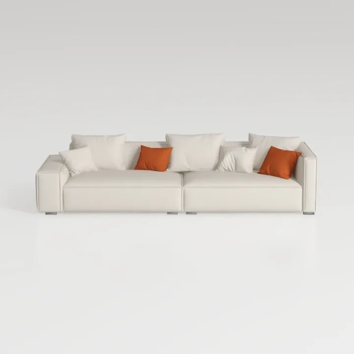 110.25x67'' Modern Upholstered L-Shape Sectional S