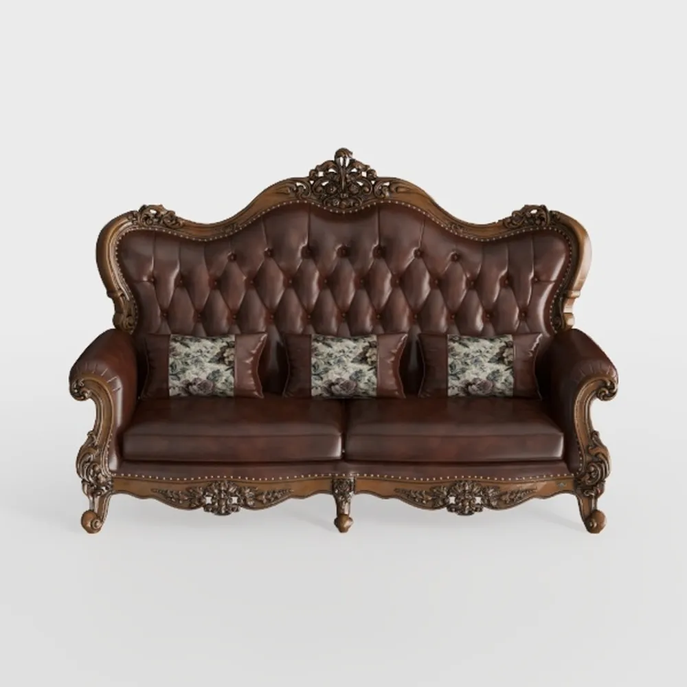 Acme Dreena Rolled Arm Upholstered Loveseat with