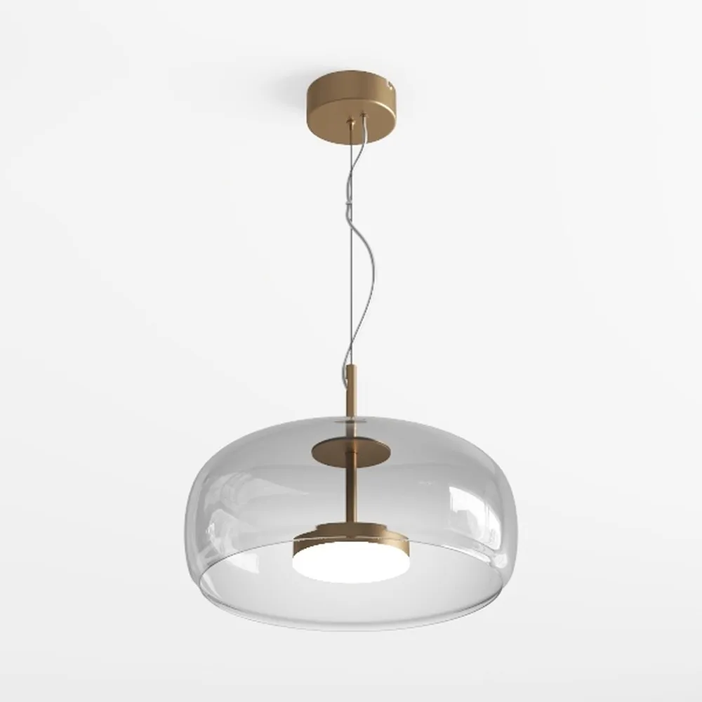 Industrial Semi Flush Mount Ceiling Light: Brush