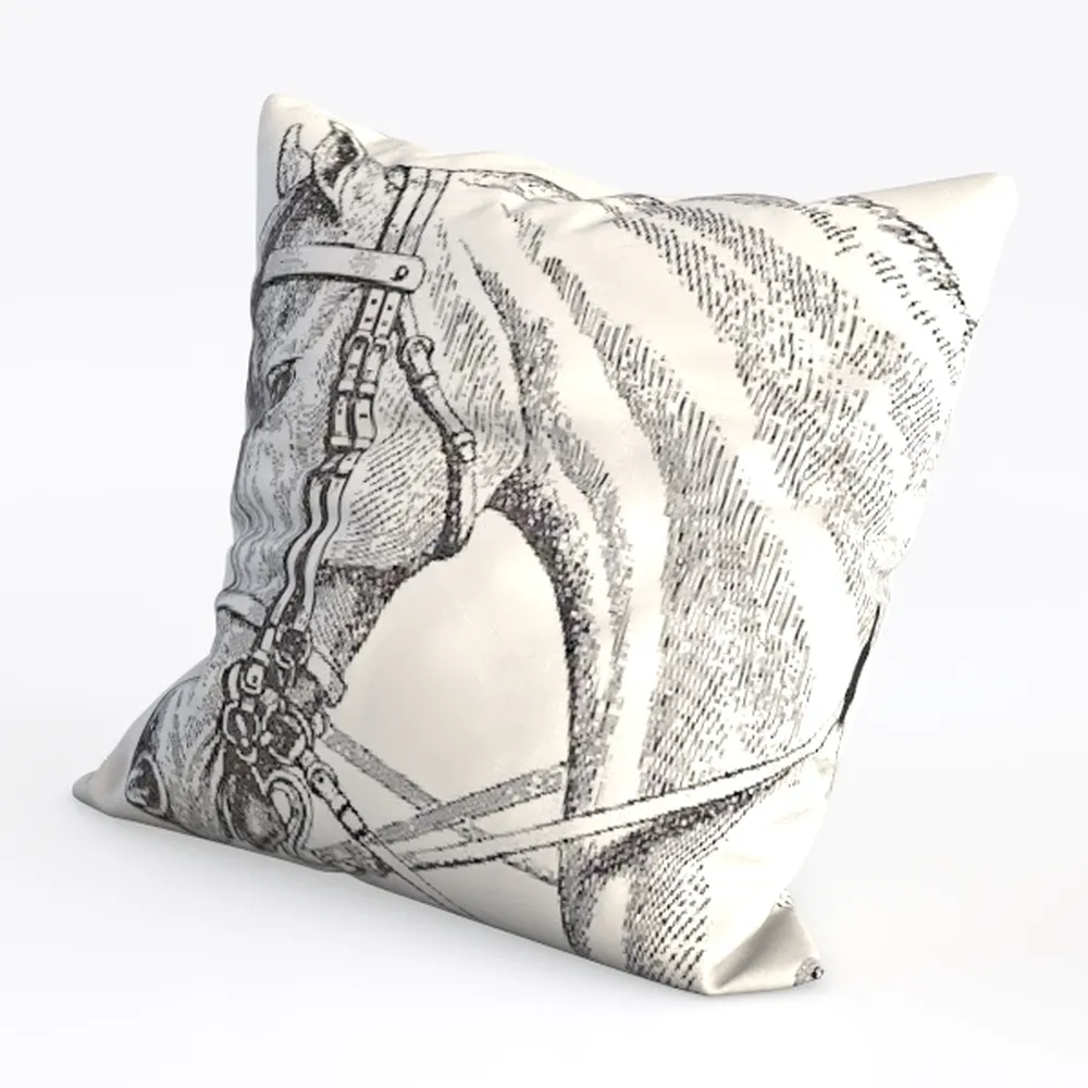 Light Grey and Cream Floral Pillow Covers 18x18