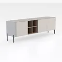 TV Stand for 55/60/65 Inch TV, Entertainment Right 45 Degree View