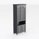 ARTPOWER 72" Freestanding Kitchen Pantry Storage Right 45 Degree View