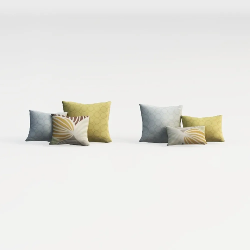 Outdoor Waterproof Throw Pillow Covers Set of 2