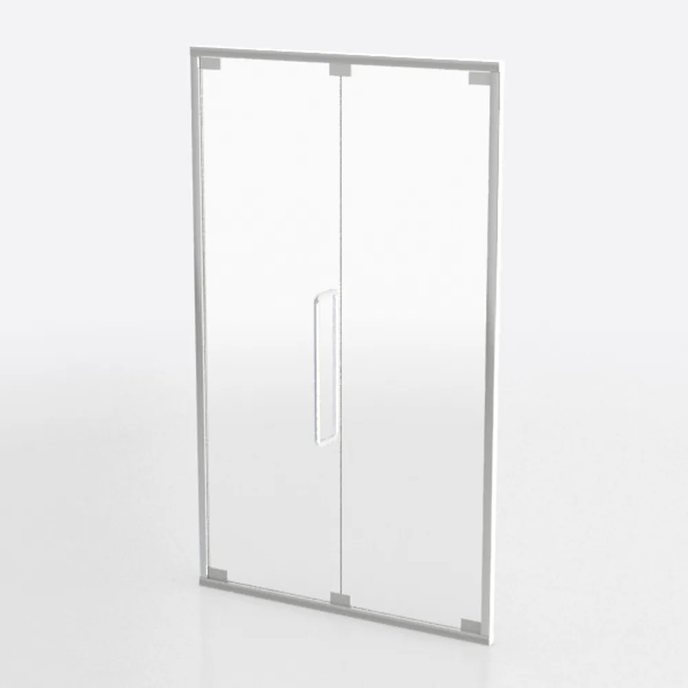 Bathtub Sliding Shower Door, 60" W x 66" H