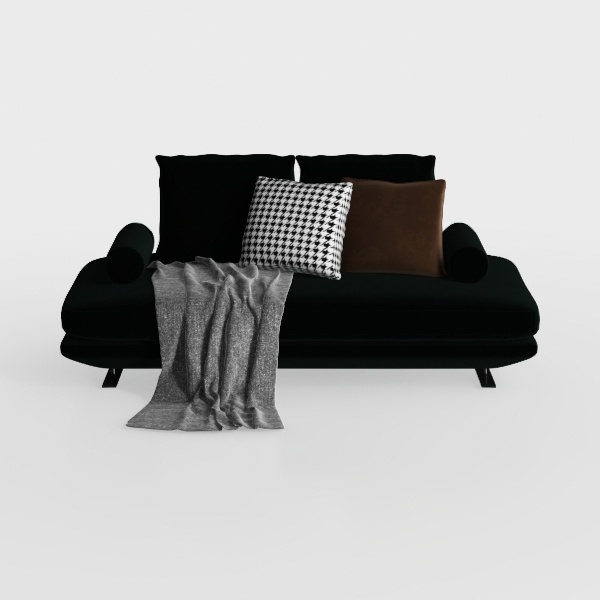 3 in 1 Sleeper Sofa Couch Bed, Convertible Lovesea