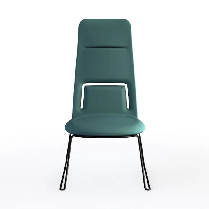 Redlife Vanity Chair with Back, Velvet Upholstered
