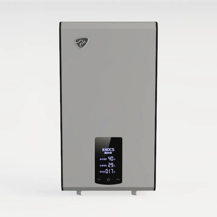 Modern Digital Display Electric Water Heater 3D Model