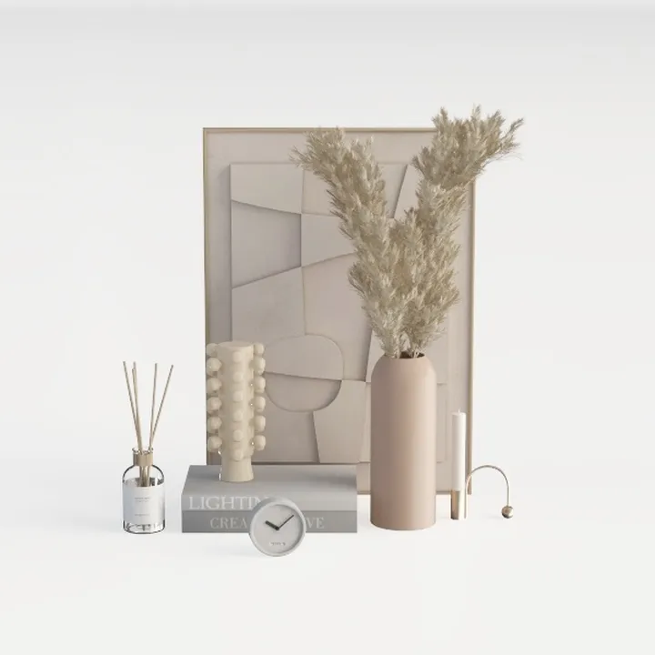 ALMA Artisanal Textured Ceramic Vases Pot|Short