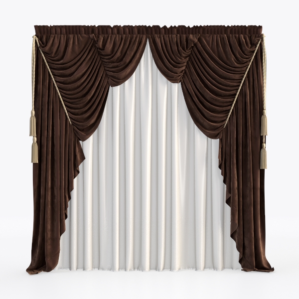 curtain-Vintage Furnishings