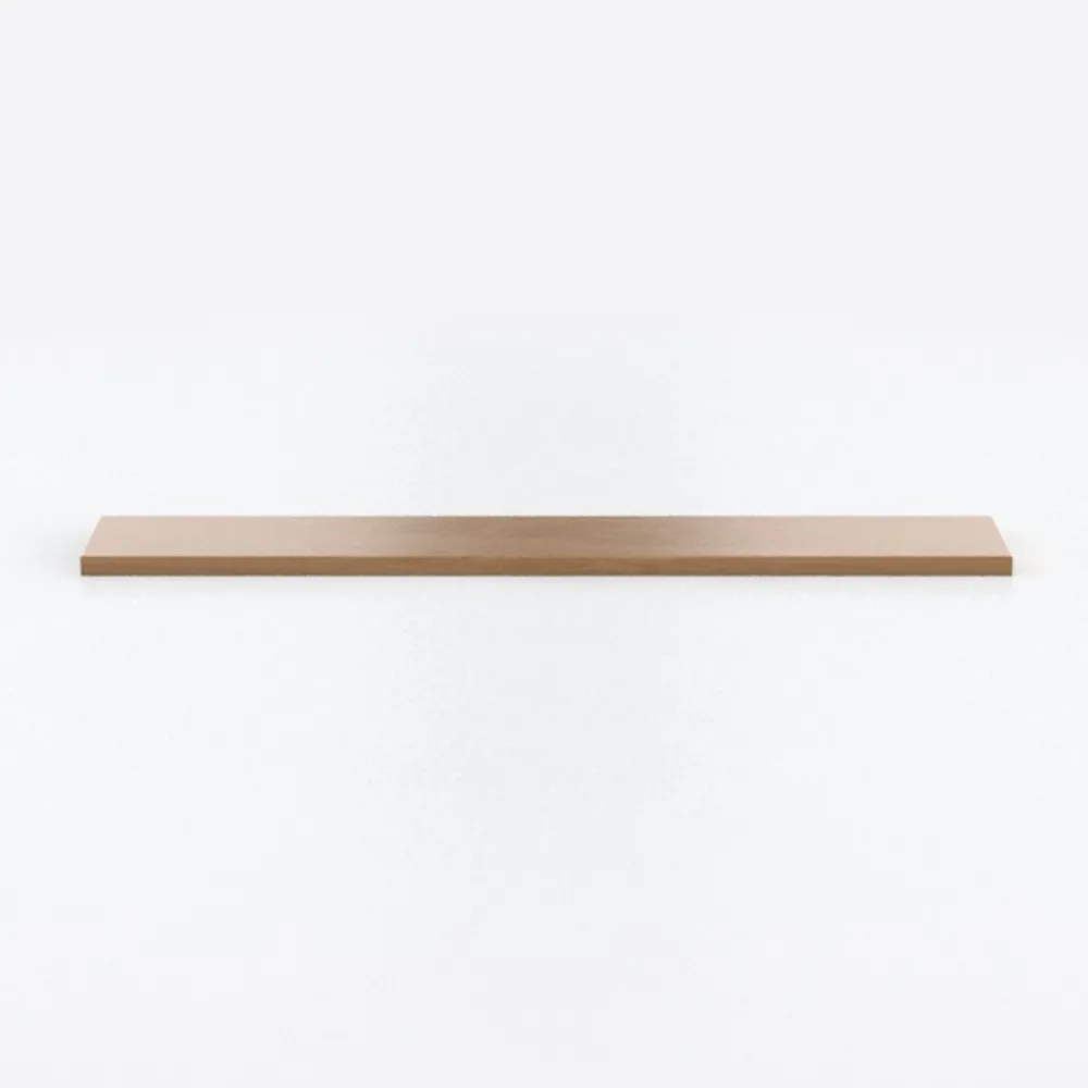 IAE Walnut Floating Wall Shelves 16 inch, Bathroom