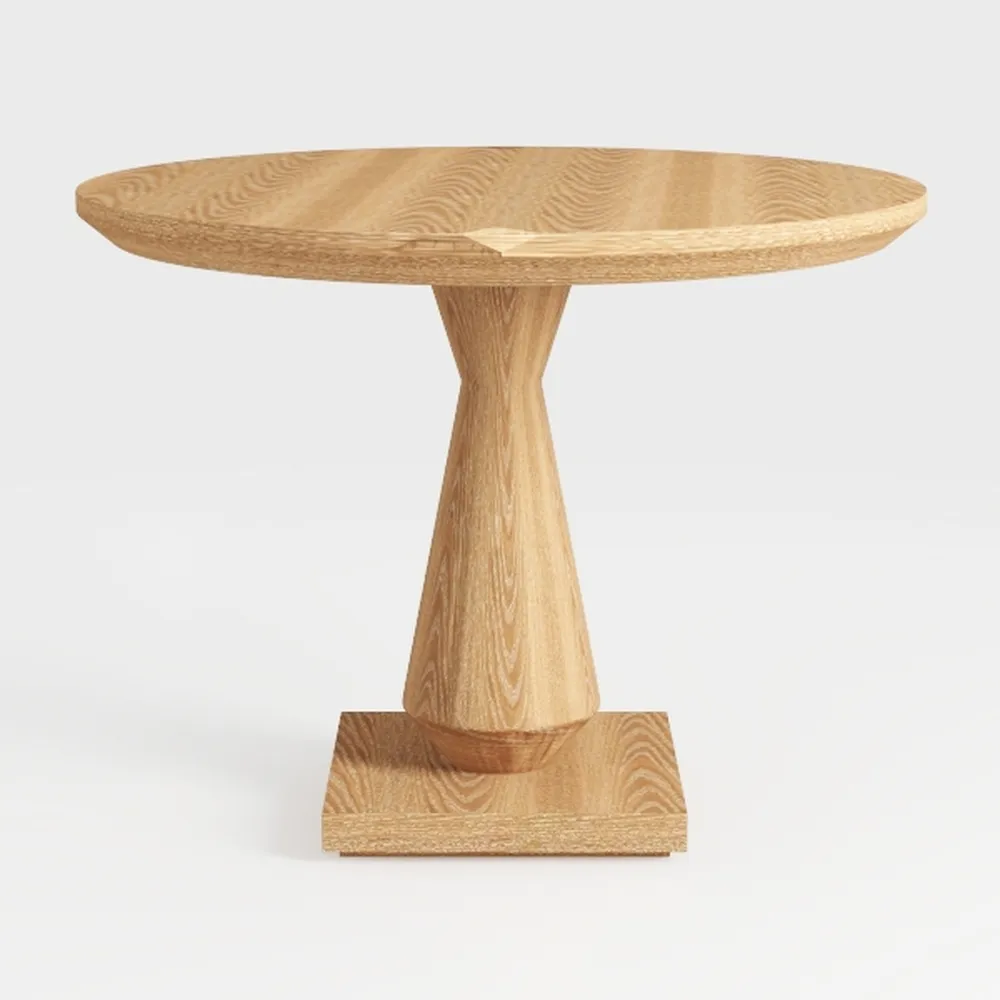 LITTLE TREE Round Dining Table for 4-6 People