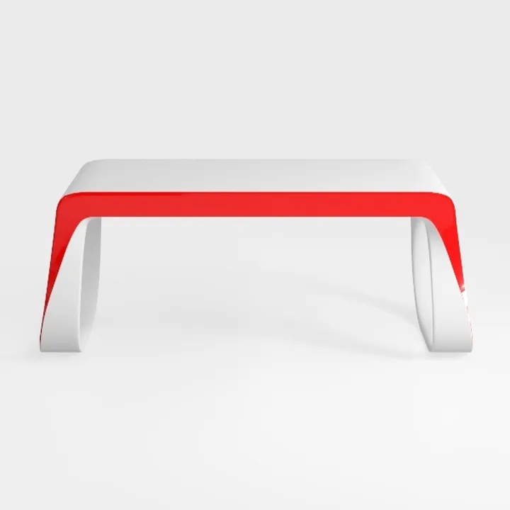 Generico Scrivania Moderna per Computer per Piccoli spazi, postazione di Lavoro e Tavolo da Studio, Elegante Mobile da Ufficio Nero (100x50 cm/39,4x19,7 Pollici) per Ufficio a casa