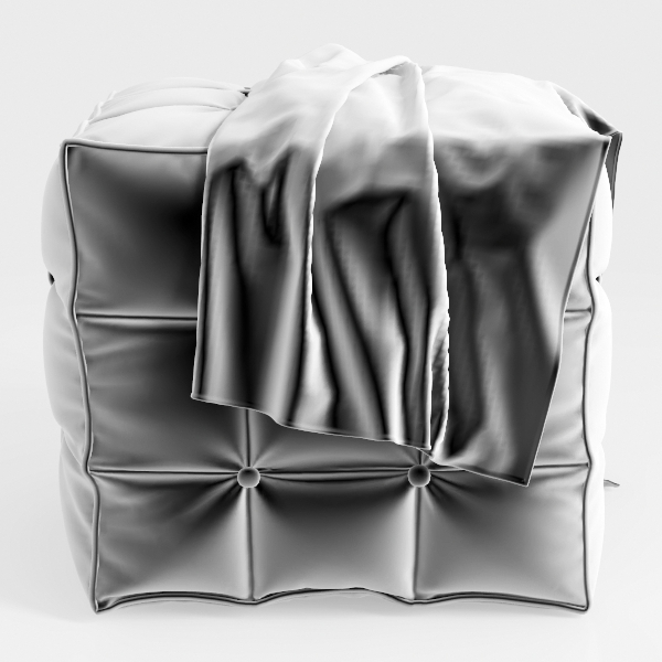 High Back Office Chair with Headrest, Swivel Rolli