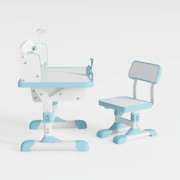 Small Desk, Standing Desk, Desk Chair Set, Widened
