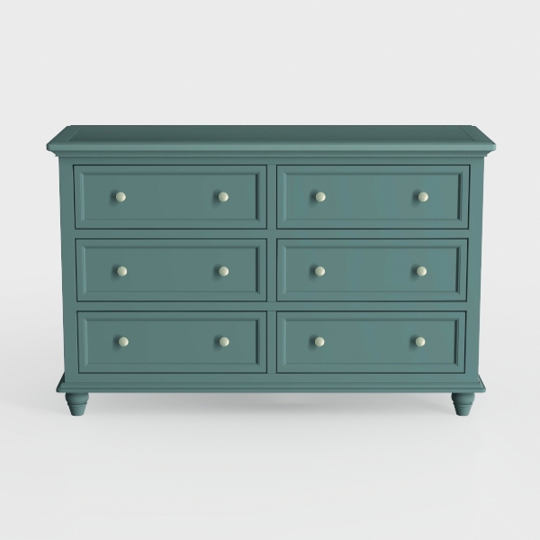 HLR Accent Cabinet with 3 Drawers and Door, Wooden