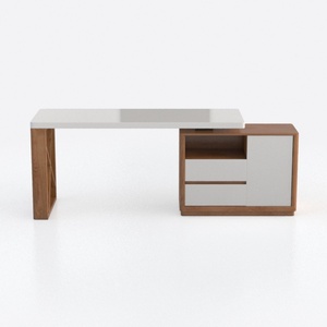 Manhattan Comfort Minetta 53 Inch Office Desk with