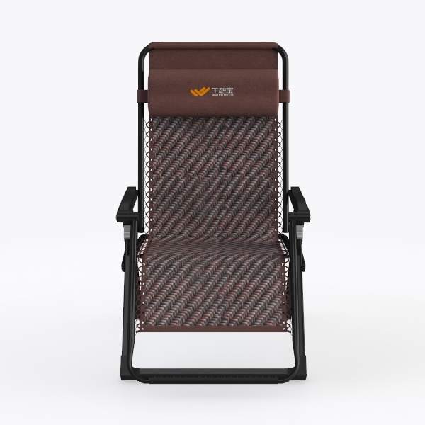 Tangkula Patio Rattan Zero Gravity Lounge Chair