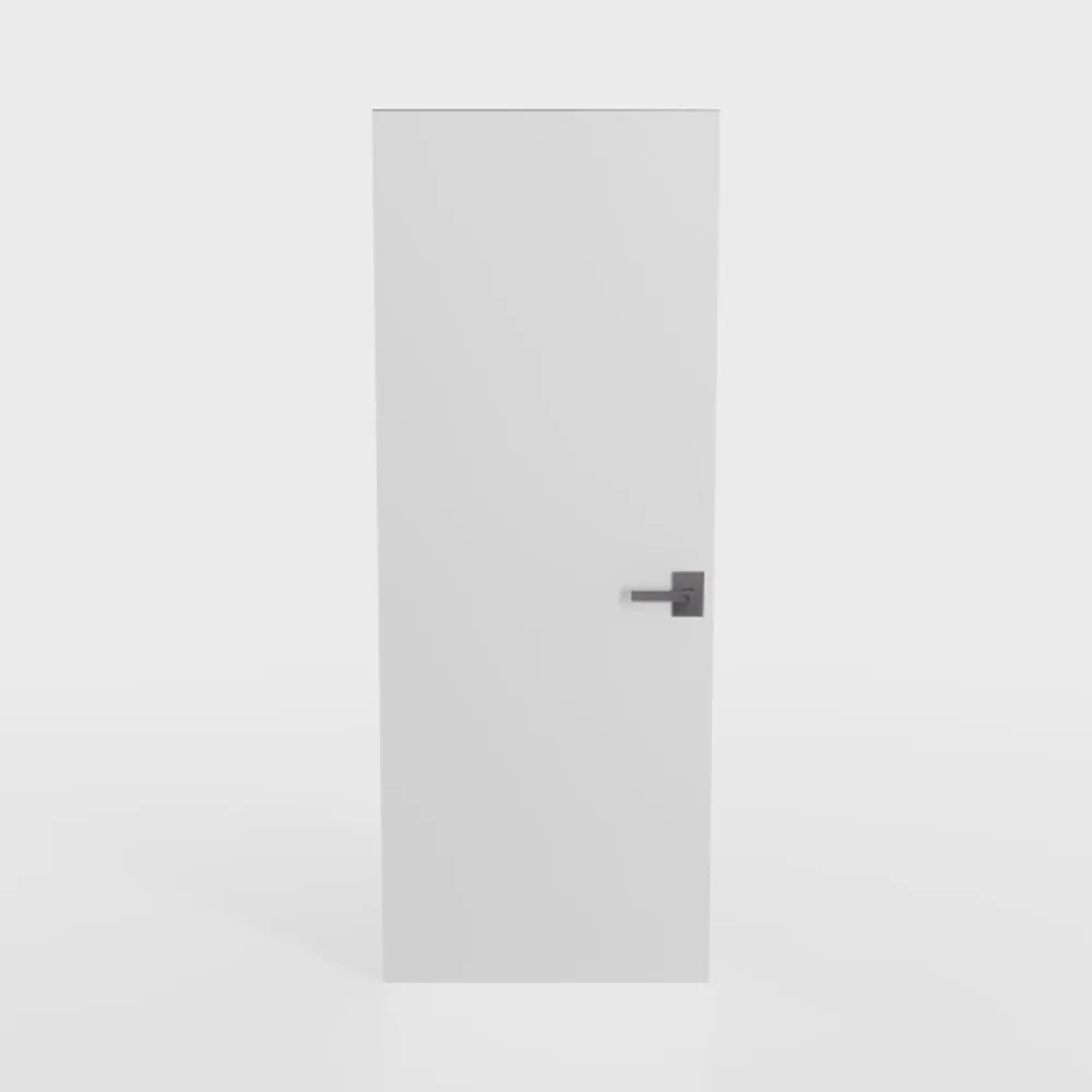 24" x 80" French Interior Door, 3 Lite Frosted Gla