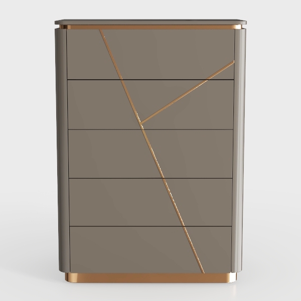 Acme Skylar 5-Drawers Wood Bedroom Chest with