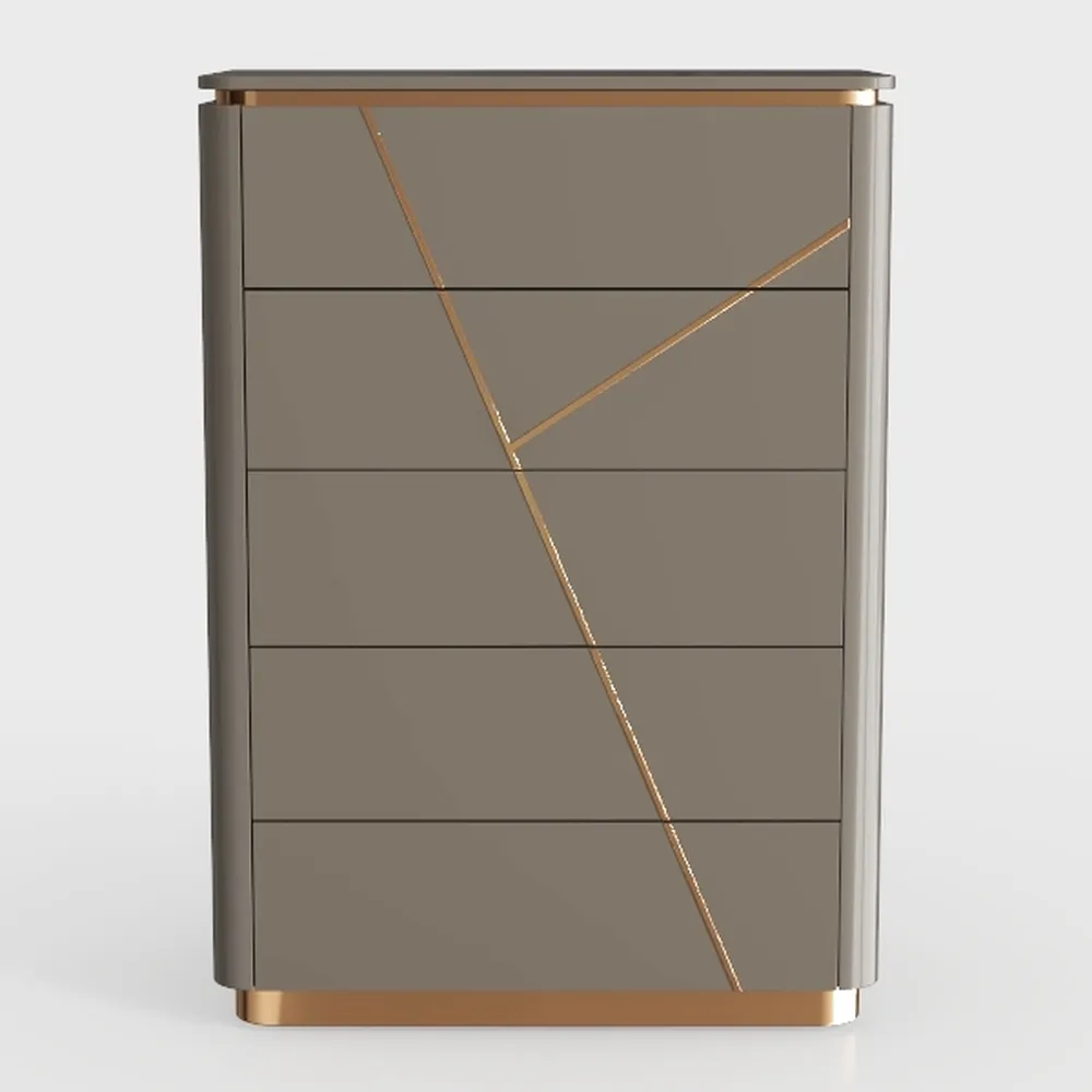 Acme Skylar 5-Drawers Wood Bedroom Chest with