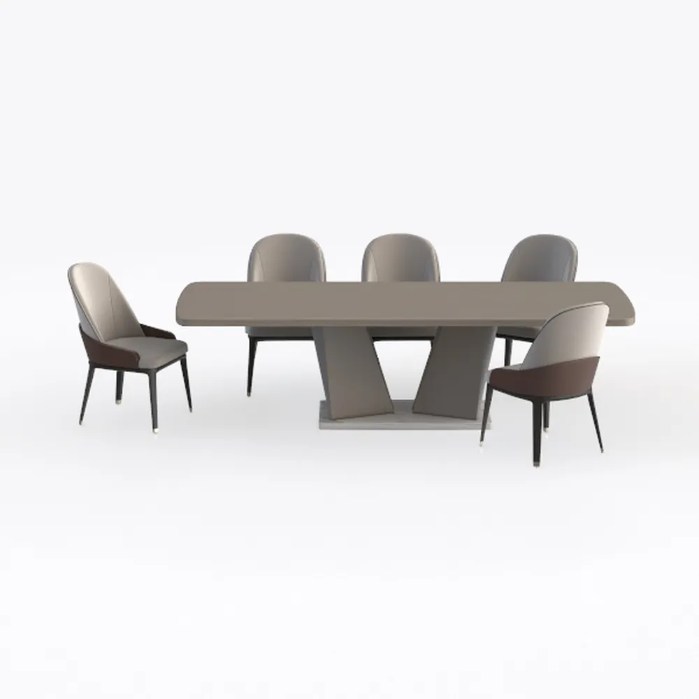 Coronado Pewter/Gray Powder Coated Rectangular 7 P