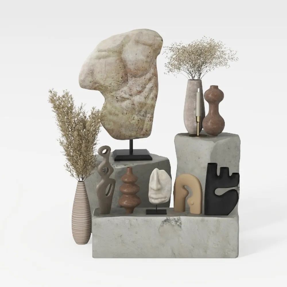 Ceramic Rustic Farmhouse Vase,Extra Large Terra