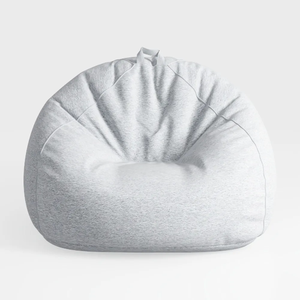 TREATLIFE HOME Luxurious Gray Microfiber Accent Ch