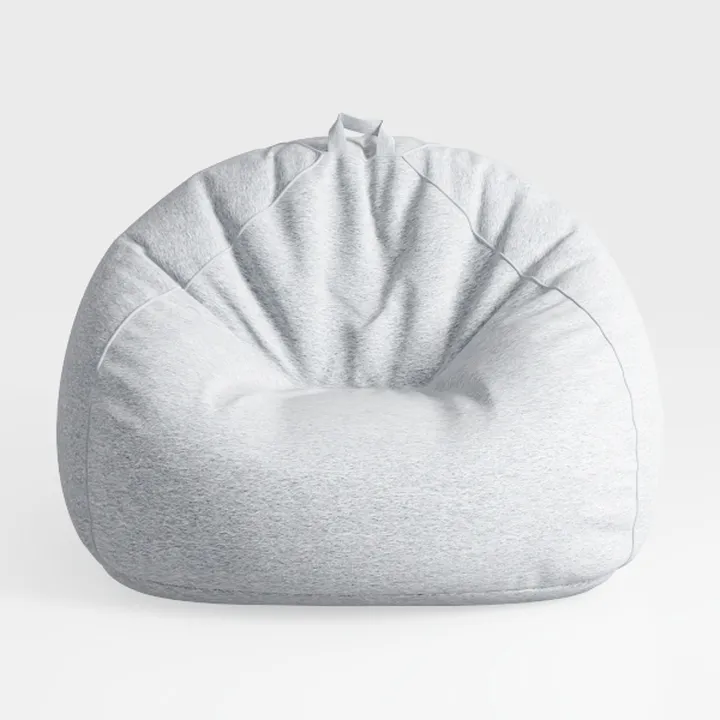 TREATLIFE HOME Luxurious Gray Microfiber Accent Ch