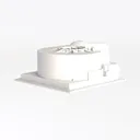 bath heater.max (1) Left 45 Degree View