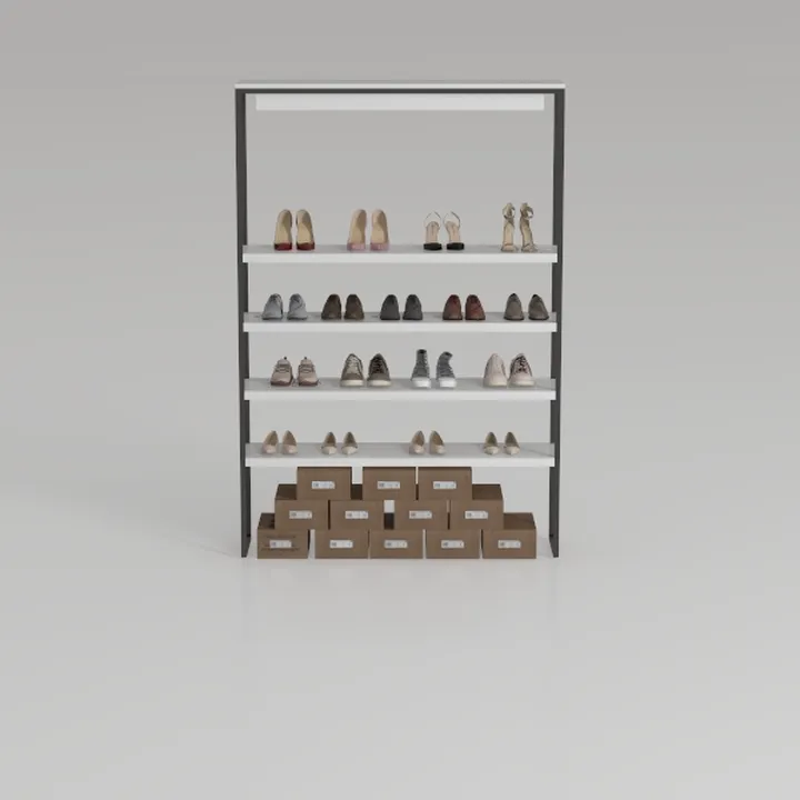 IRONCK Shoe Cabinet with 3 Flip Drawers & Coat