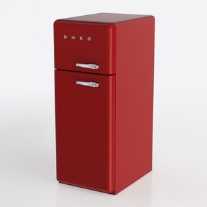 fridge-Crimson Elegance