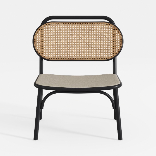 Modern Cesca Cane Dining Chairs, Set of 2