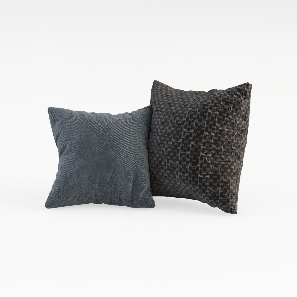 Uhomy 2 Packs Fluffy Accent Pillows Cover 18&quot;x18&quot;