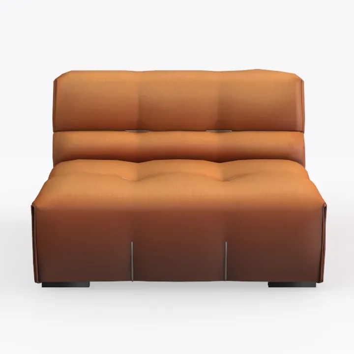 Modern Modular Chenille Sofa 1 Pieces Living Room 