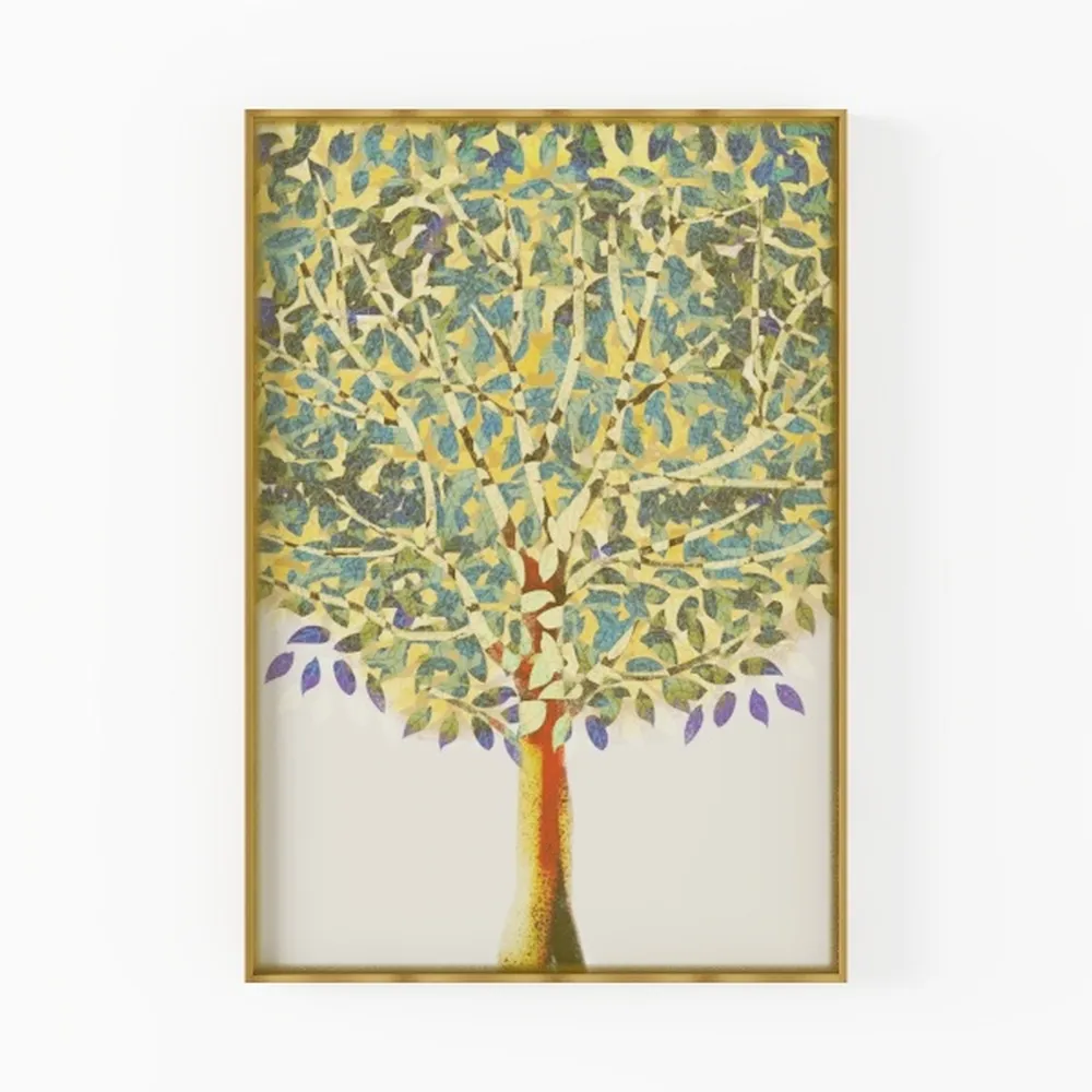 InSimSea Framed Canvas Wall Art Vintage Decor