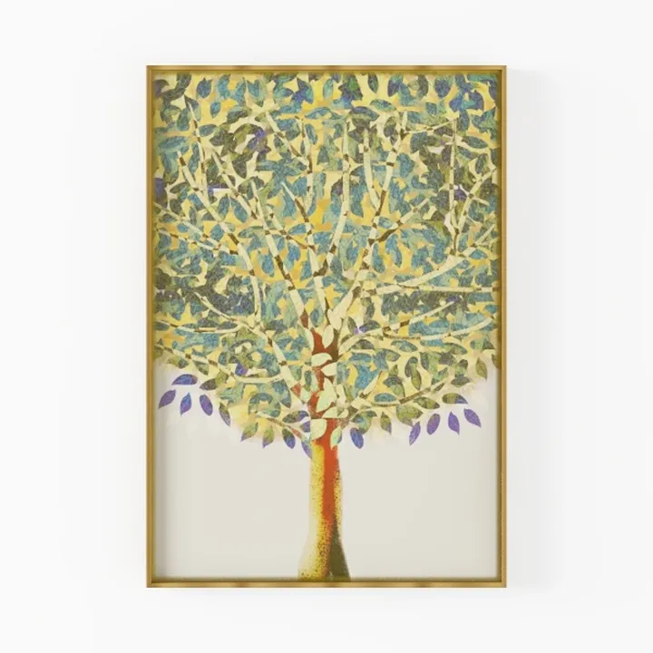 InSimSea Framed Canvas Wall Art Vintage Decor