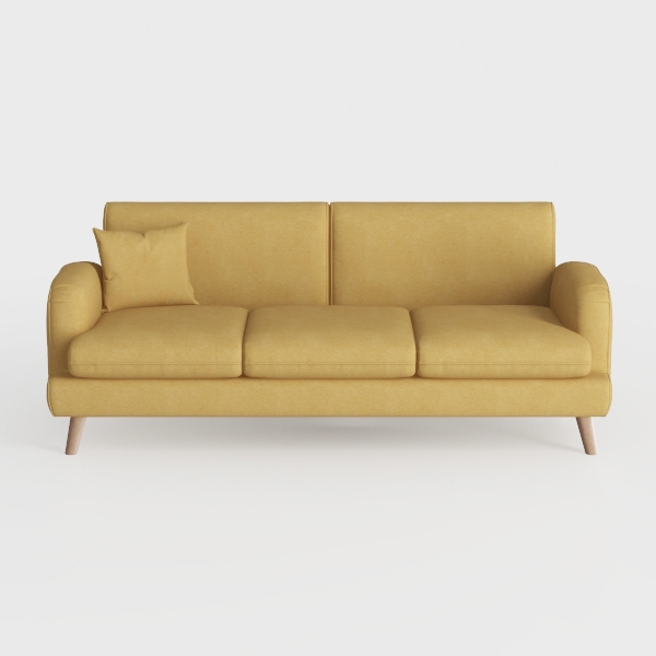 Convertible Futon Sofa Bed, Linen Sleeper Couch, 7