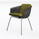 We're it, Adora Swivel Accent Chair with Upholster Left 45 Degree View