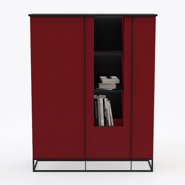 wardrobe-Crimson Elegance