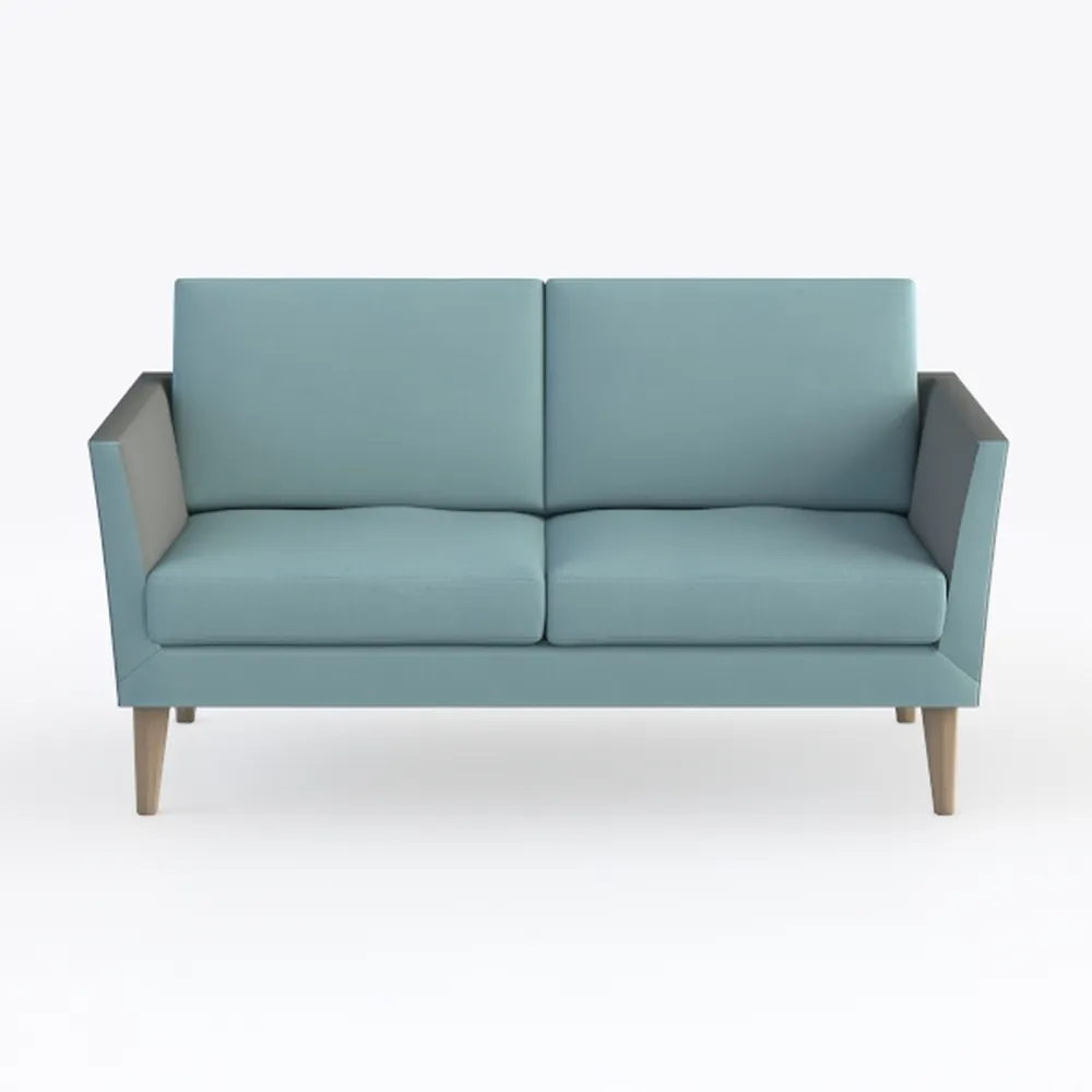 Kent Velvet Loveseat Sofa for Modern Living