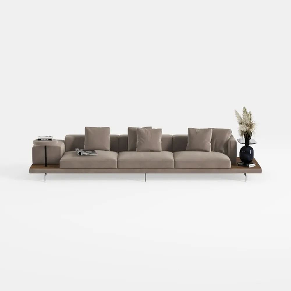 Manhattan Comfort Verandah 112” Chenille Sofa with