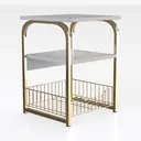 Small Side Table for Small Spaces Right 45 Degree View