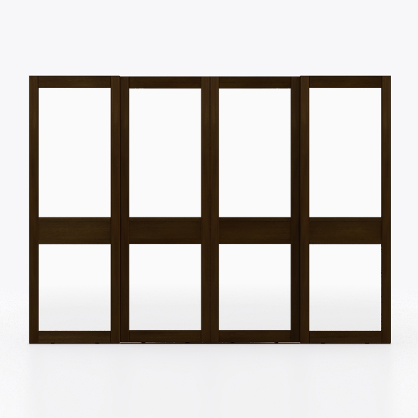 Interior door-TATA solid wood composite sliding door 1 antique oak