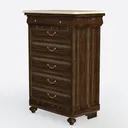 Chest Of Drawers 383 Left 45 Degree View