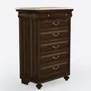 Chest Of Drawers 383 Right 45 Degree View