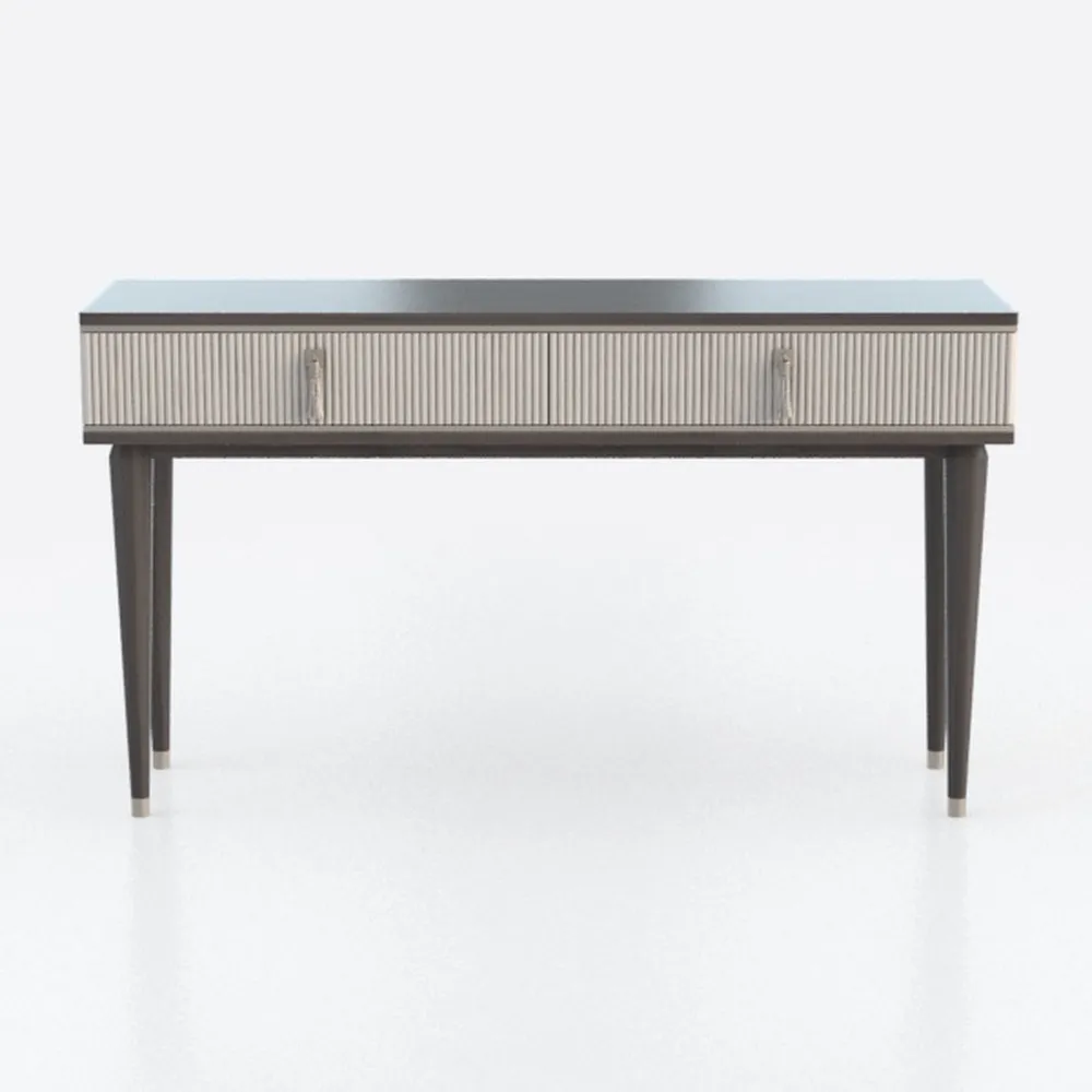 Henn&Hart 48'' Wide Rectangular Desk in Alder Whit