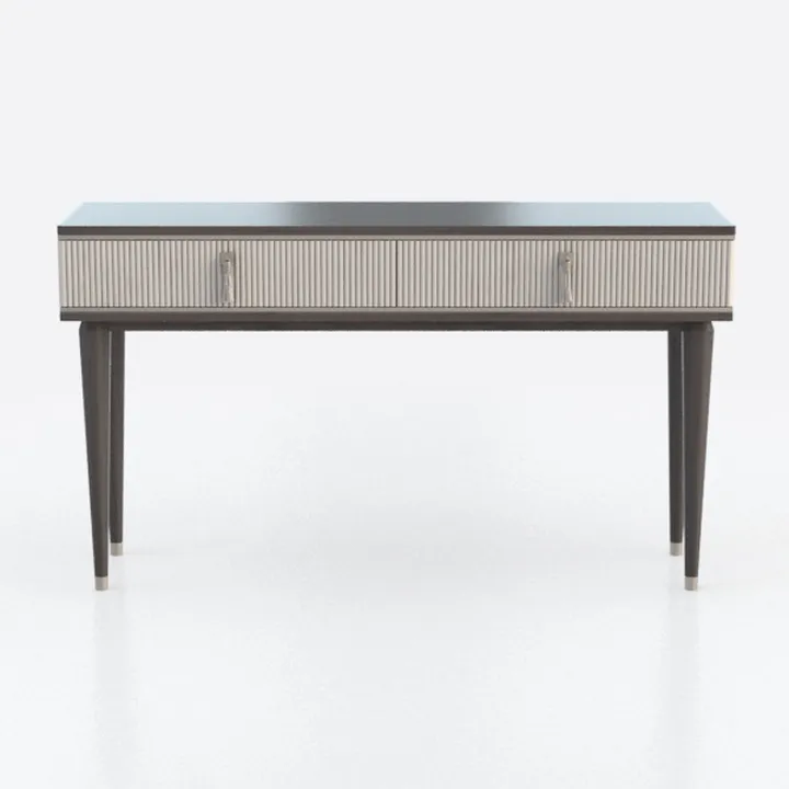 Henn&Hart 48'' Wide Rectangular Desk in Alder Whit